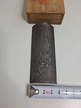 004虫喰い 竹彫刻 波 茶則 茶合　仙媒　茶道具　煎茶　茶道　中国茶 竹工芸 煎茶道具 茶合（茶味）/割茶合】 煤竹 節付 彫模様付 2種類より